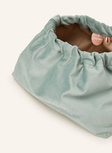 VELVET CLUTCH BAG SMILE EVERYDAY