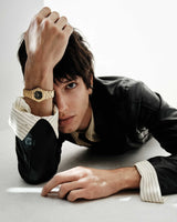 Coda - Gold and Metal (Black clock face)