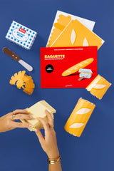 3D Papercraft Model - Baguette