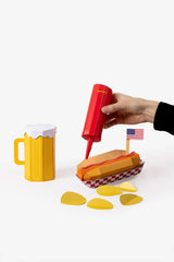 3D Papercraft Model - Hot dog