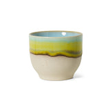 70s ceramics: cafe cup, glint