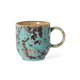70s ceramics: cafe mug, patina
