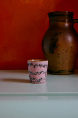 70s ceramics: coffee mug, bubble