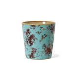 70s ceramics: coffee mug, patina