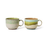 70s ceramics: tea cups, neo (set of 2)
