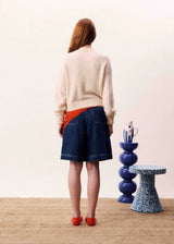 ABYSSAL BERMUDA - BLUE JEAN