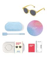 ADULT Oval Sunglasses-Sun coral