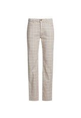 ALABAMA JEANS - ALMOND PLAID
