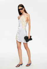 AMORE MINI DRESS - ASH