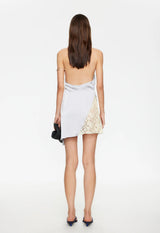 AMORE MINI DRESS - ASH