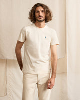 ARCY T-SHIRT KNIT - ALMOND