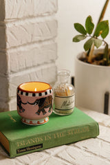 A Dopo Elephant Ceramic Candle - Tobacco Vanilla