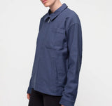 Alley Casual Zip Jacket - Midnight Blue