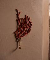 Ariel Coral Hook Brass