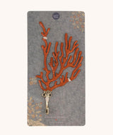 Ariel Coral Hook Brass