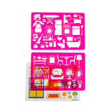 Aujourd'hui c'est mercredi Stencils set - In my House