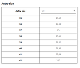 Autry_Windspin Size Chart (Women)