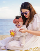 BABY Round Sunglasses - Coral Blush