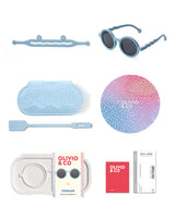 BABY Round Sunglasses - Reef Blue
