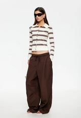 BADA BING JERSEY - SAND STRIPE