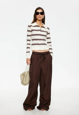 BADA BING JERSEY - SAND STRIPE