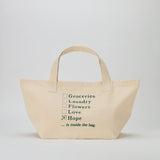 BAGKOKIAN CANVAS BAG - LAUNDRY BEIGE