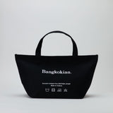 BAGKOKIAN CANVAS BAG - LAUNDRY BLACK