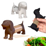 BALVI Toothpick holder salt pepper shaker Teckel