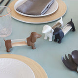 BALVI Toothpick holder salt pepper shaker Teckel