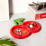 BALVI Decorative tray Cherry