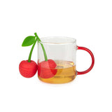 BALVI Double tea infuser Cherry