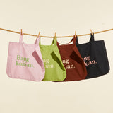 BANGKOKIAN. LINEN BAG - NAVY