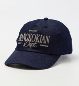 BANGKOKIAN COTTON CAP - BKK DEPT DARK DENIM