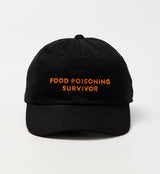 BANGKOKIAN COTTON CAP - FOOD POISONING - BLACK