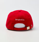 BANGKOKIAN COTTON CAP - HERE FOR THAI FOOD - RED
