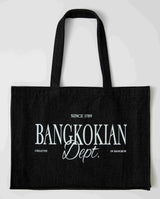 BANGKOKIAN DENIM BAG - DARK GREY