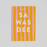 BANGKOKIAN NEW CARD - SAWASDEE ORANGE STRIPED