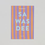 BANGKOKIAN NEW CARD - SAWASDEE PURPLE STRIPED