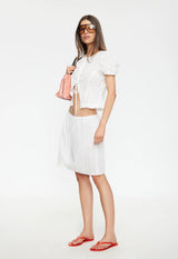 BARDOT MIDI - BLANC