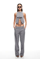 BESSETTE PANT - ONYX GINGHAM