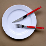BISTROT SOLID - DINNER KNIFE - RED