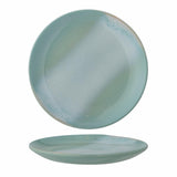 Safie Plate Green Stoneware
