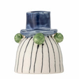 BLOOMINGVILLE Tacana Candle Holder Blue Green