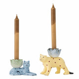 BLOOMINGVILLE Rory Candle Holder Set Blue Yellow