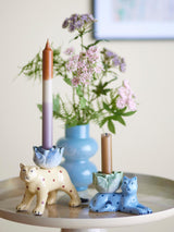 BLOOMINGVILLE Rory Candle Holder Set Blue Yellow