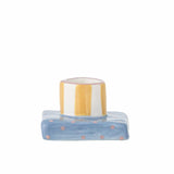 BLOOMINGVILLE Tacana Candle Holder Yellow Blue