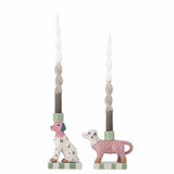 BLOOMINGVILLE Doglie Candle Holder Rose Set