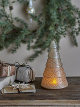 BLOOMINGVILLE Emilius Deco Tree Recycled Glass 23CM