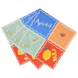 TALKING TABLES Aperitif Recycled Paper Cocktail Napkins Pack