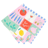TALKING TABLES Bon Appetit Paper Napkins Pack